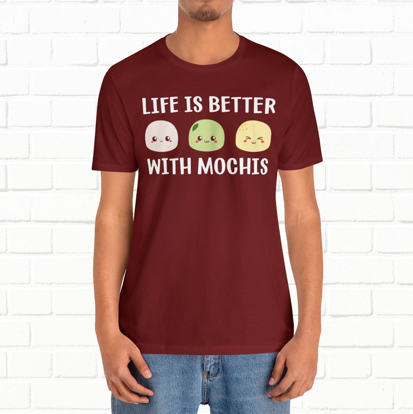 Life Is Better With Mochis Graphic Unisex T-shirt