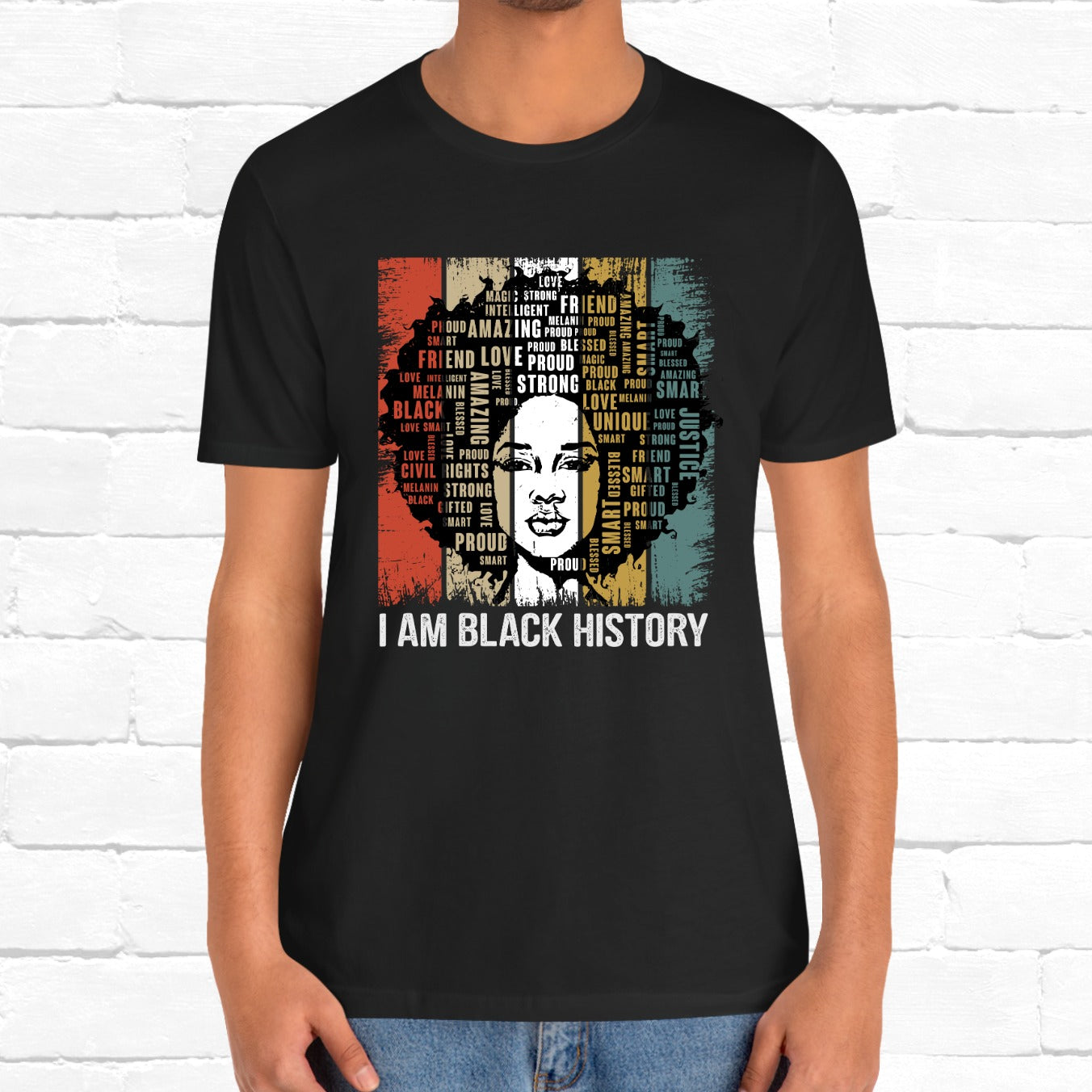 I Am Black History Inspirational Unisex T-Shirt