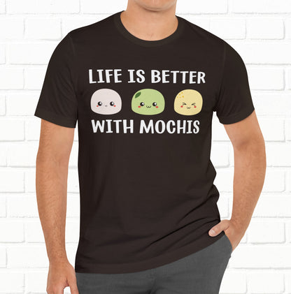 Life Is Better With Mochis Graphic Unisex T-shirt