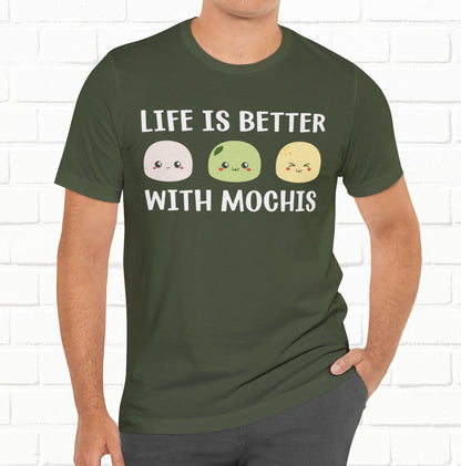 Life Is Better With Mochis Graphic Unisex T-shirt