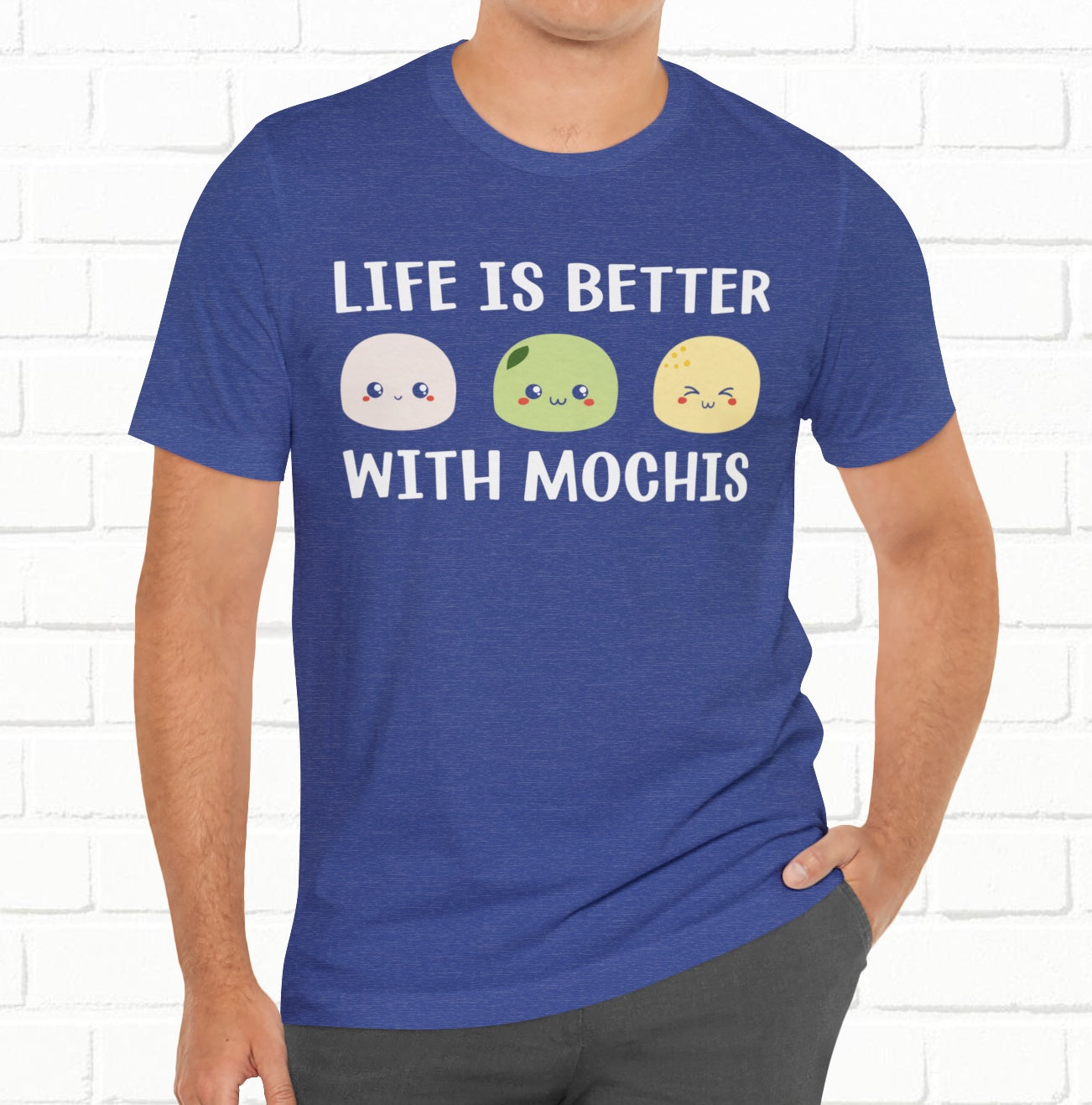 Life Is Better With Mochis Graphic Unisex T-shirt