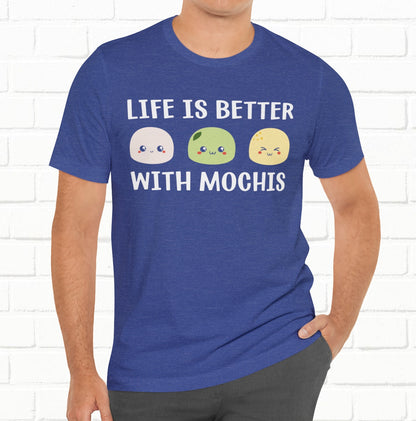 Life Is Better With Mochis Graphic Unisex T-shirt