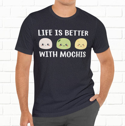 Life Is Better With Mochis Graphic Unisex T-shirt