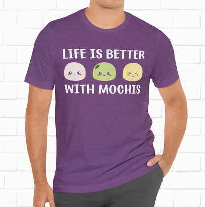 Life Is Better With Mochis Graphic Unisex T-shirt