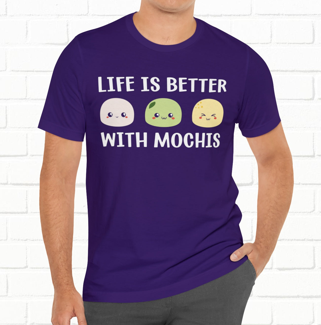 Life Is Better With Mochis Graphic Unisex T-shirt