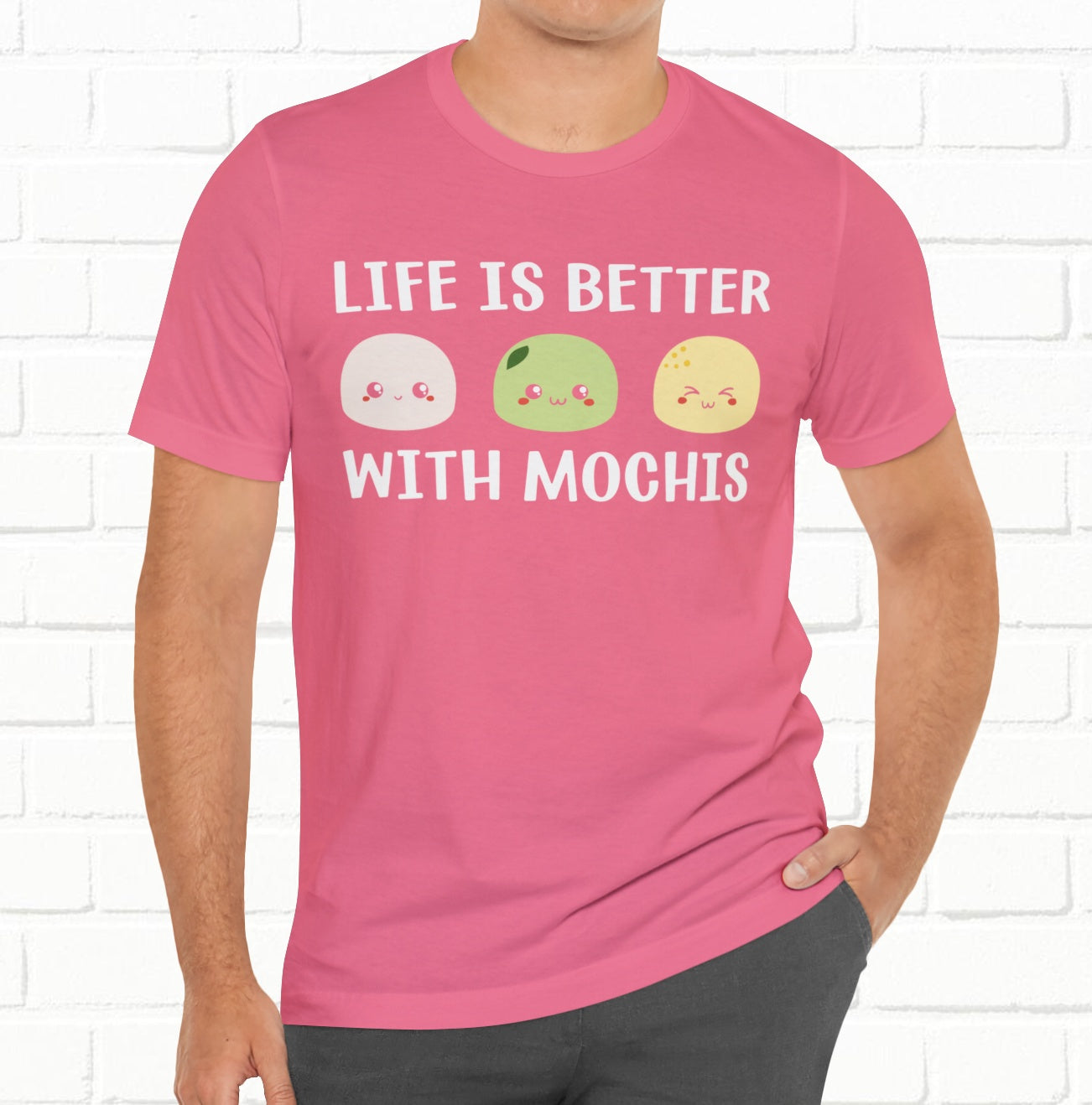 Life Is Better With Mochis Graphic Unisex T-shirt