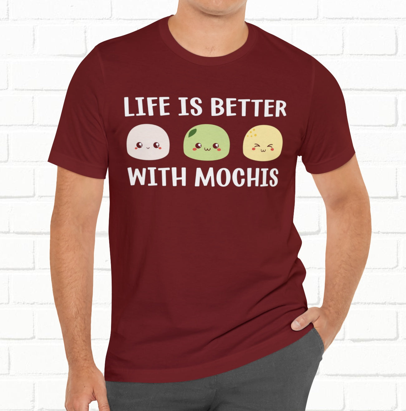 Life Is Better With Mochis Graphic Unisex T-shirt