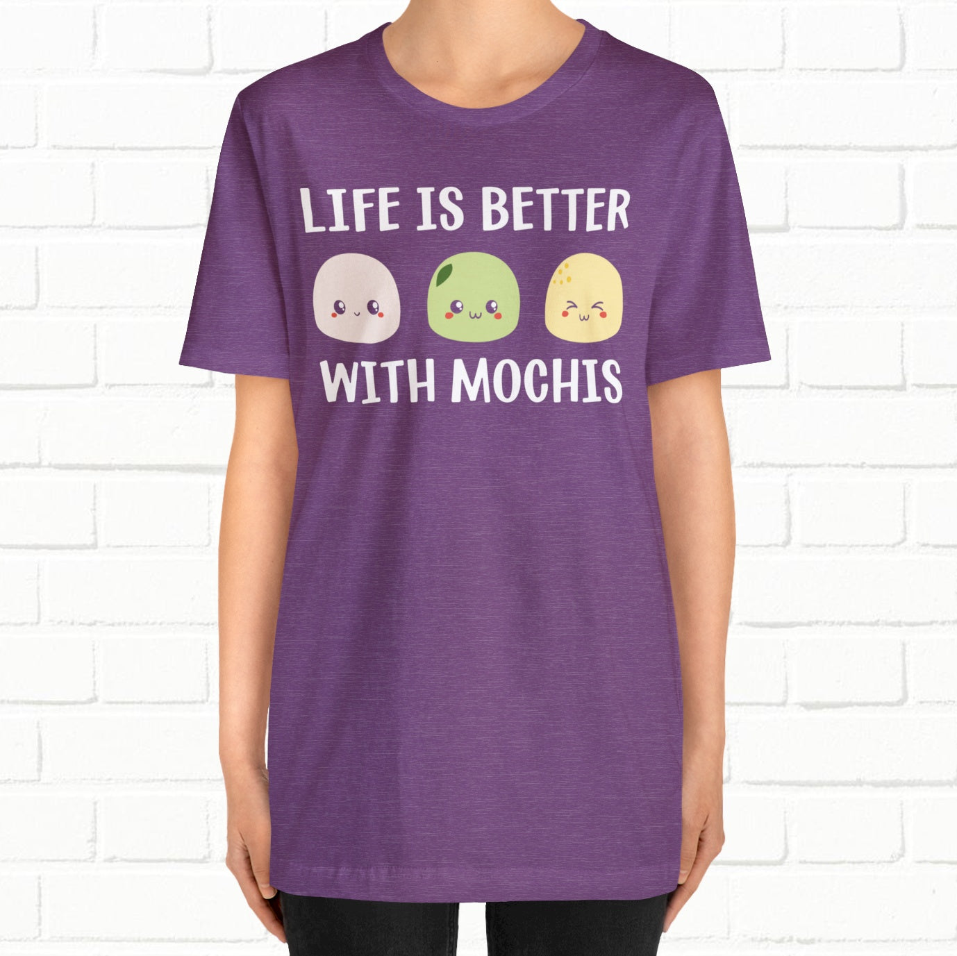 Life Is Better With Mochis Graphic Unisex T-shirt