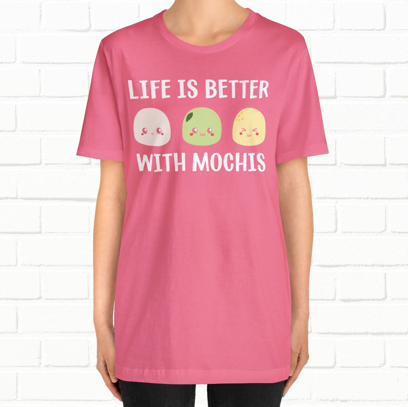 Life Is Better With Mochis Graphic Unisex T-shirt
