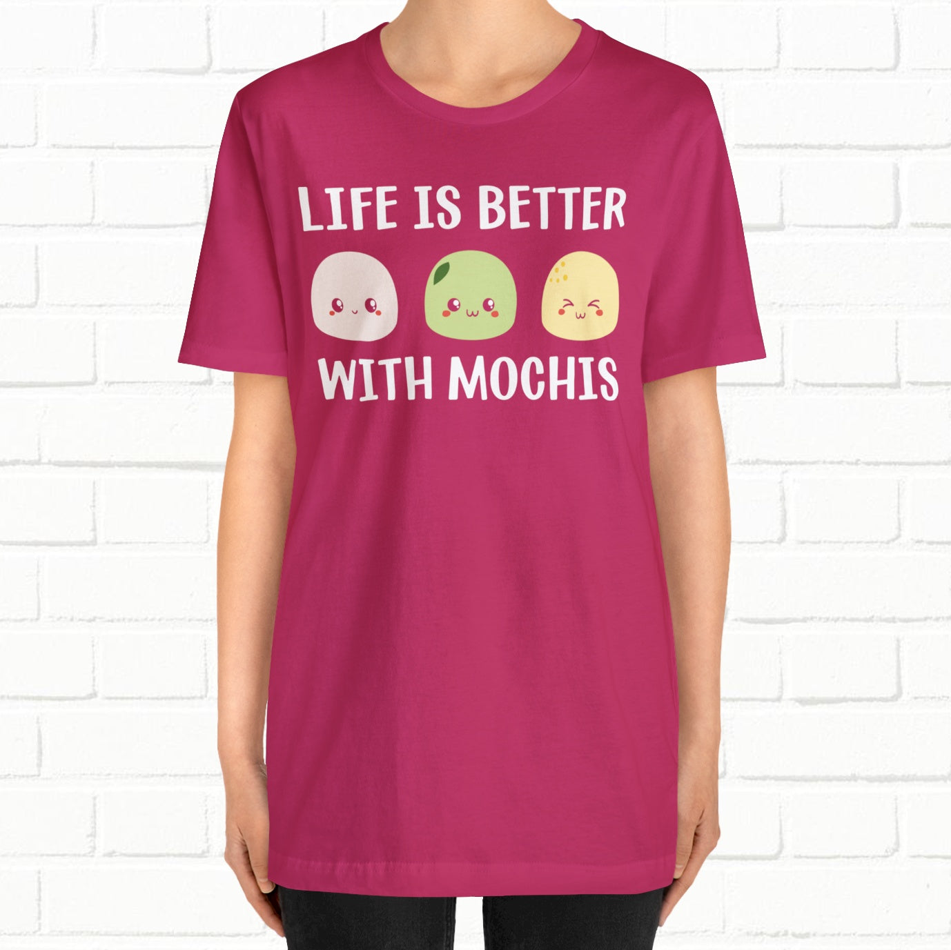 Life Is Better With Mochis Graphic Unisex T-shirt