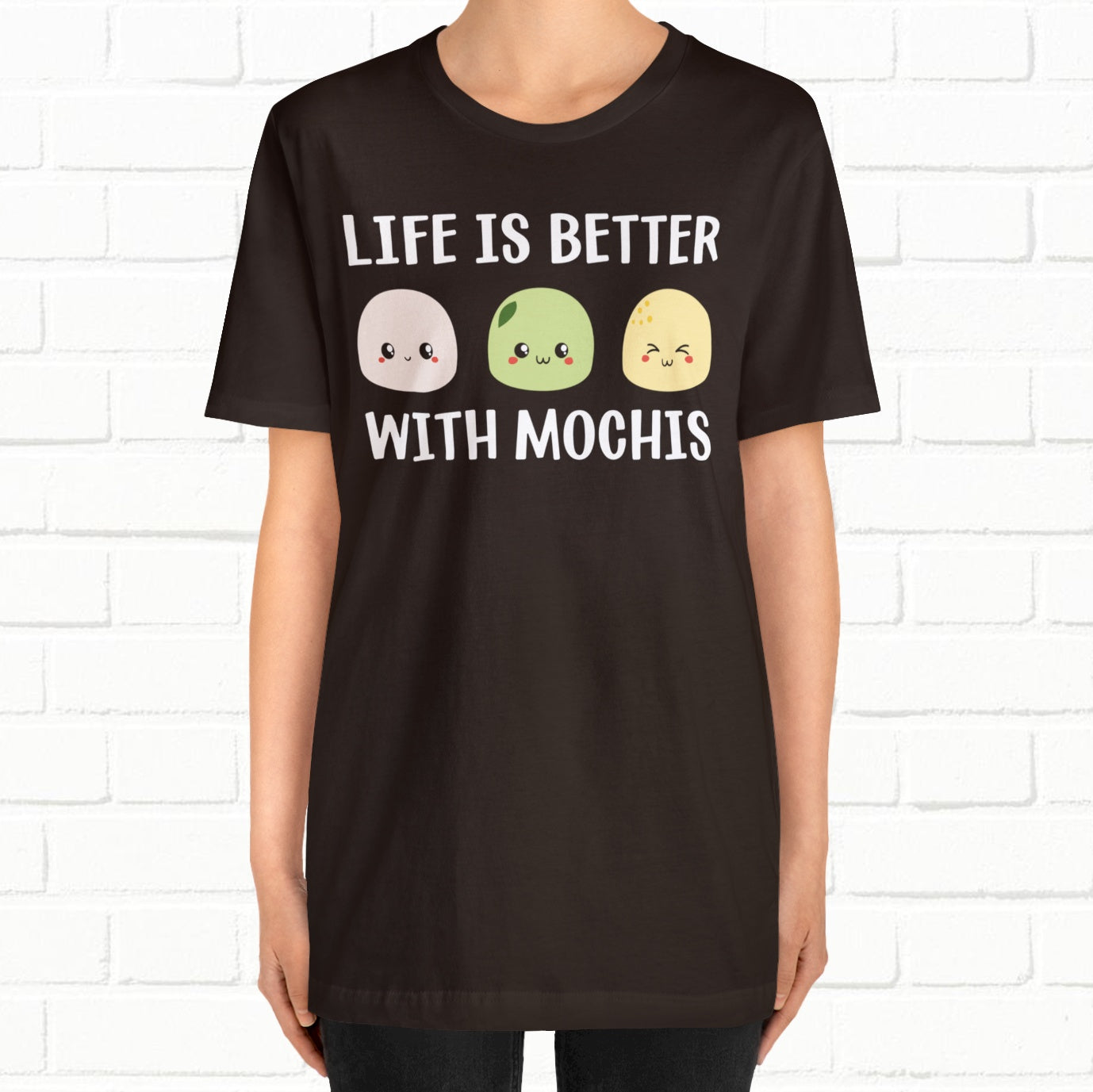 Life Is Better With Mochis Graphic Unisex T-shirt