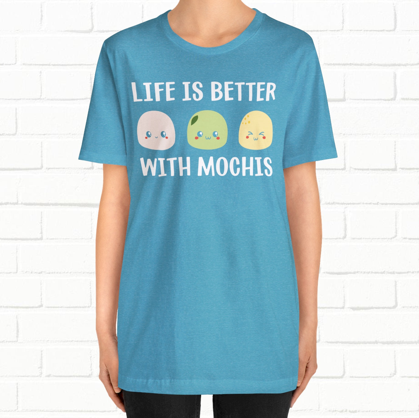 Life Is Better With Mochis Graphic Unisex T-shirt