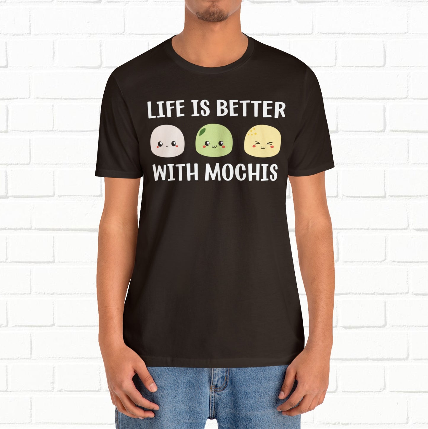 Life Is Better With Mochis Graphic Unisex T-shirt