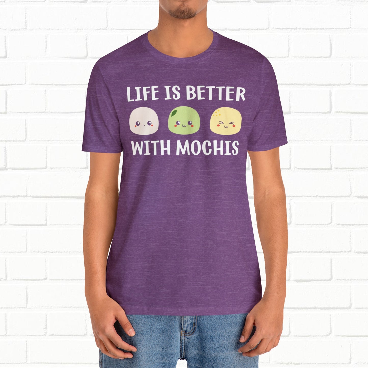 Life Is Better With Mochis Graphic Unisex T-shirt