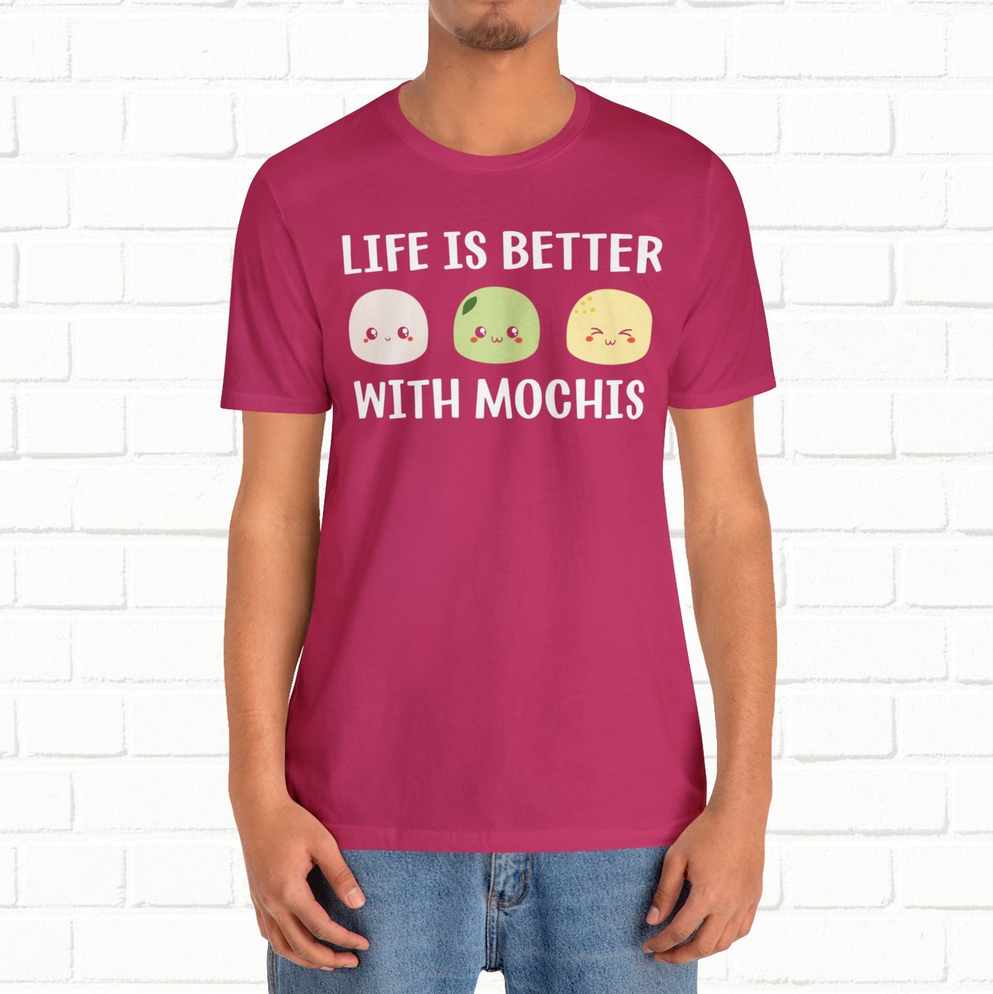 Life Is Better With Mochis Graphic Unisex T-shirt