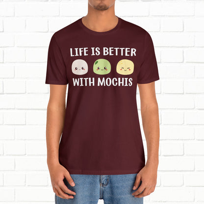 Life Is Better With Mochis Graphic Unisex T-shirt