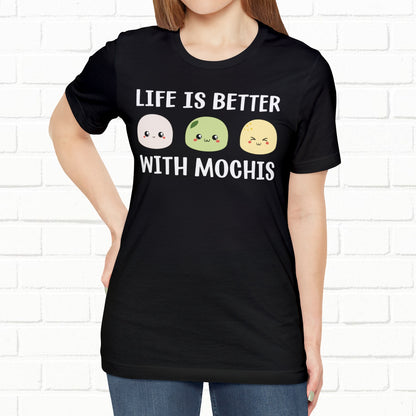 Life Is Better With Mochis Graphic Unisex T-shirt