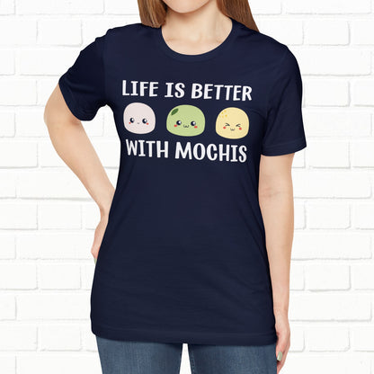 Life Is Better With Mochis Graphic Unisex T-shirt