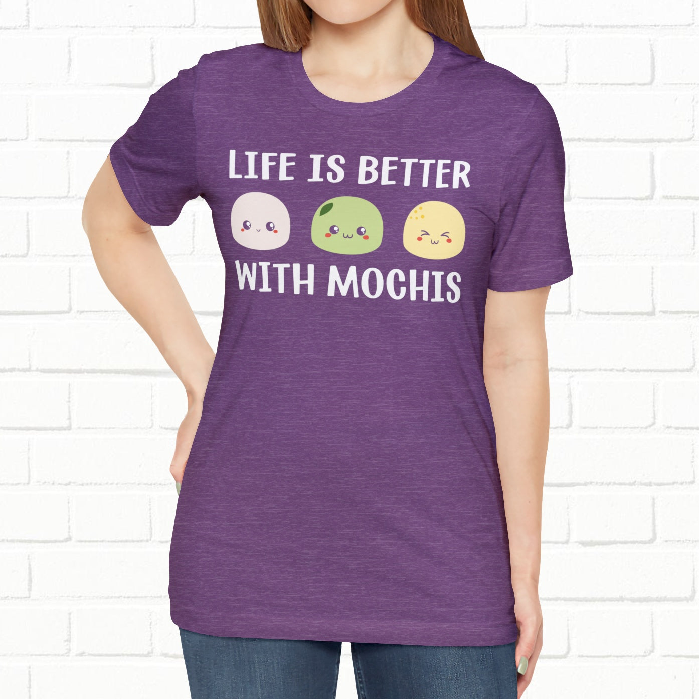 Life Is Better With Mochis Graphic Unisex T-shirt