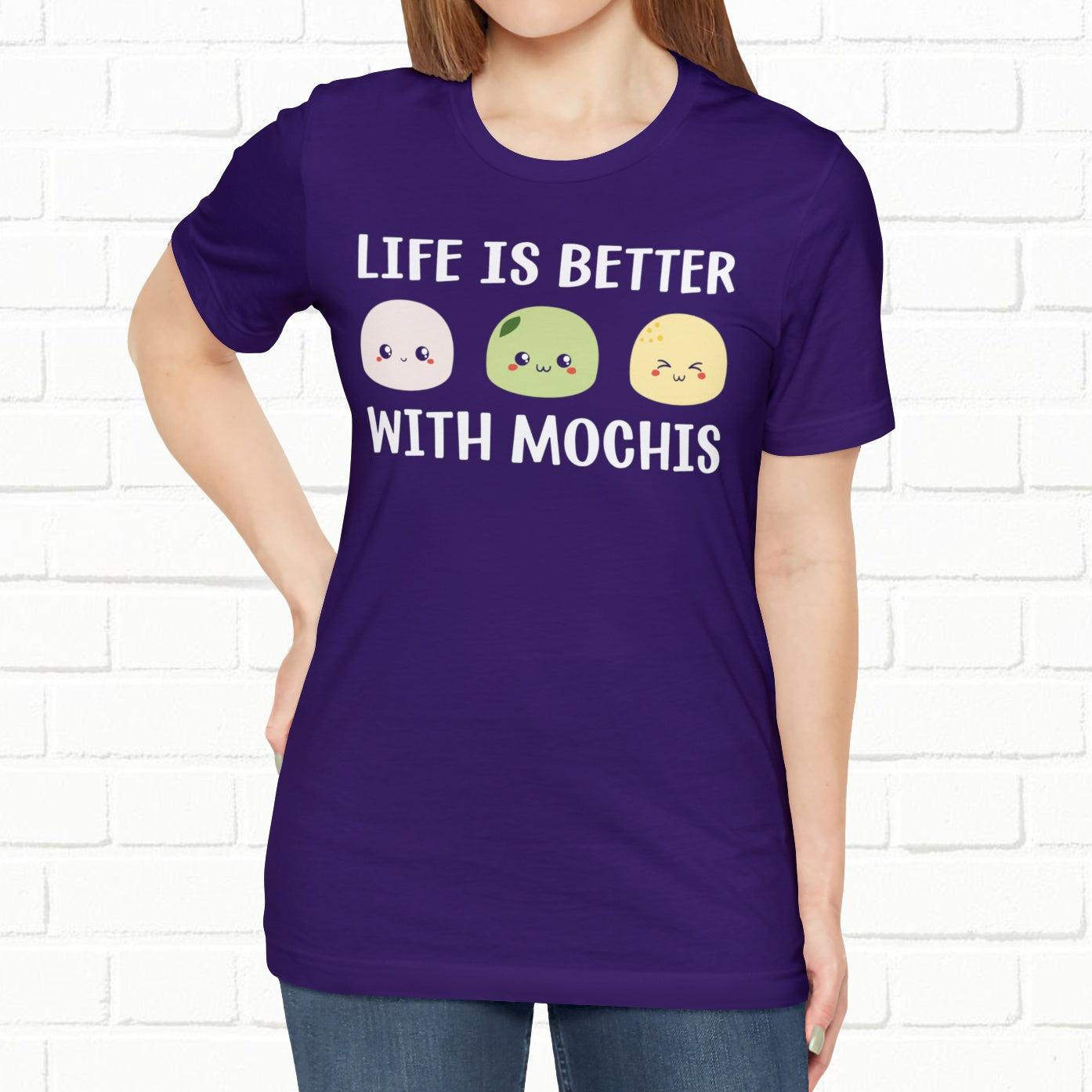 Life Is Better With Mochis Graphic Unisex T-shirt