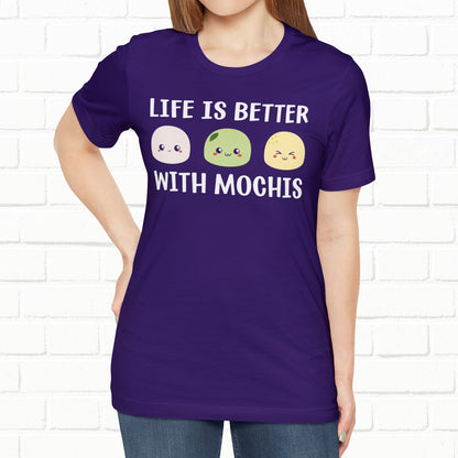 Life Is Better With Mochis Graphic Unisex T-shirt