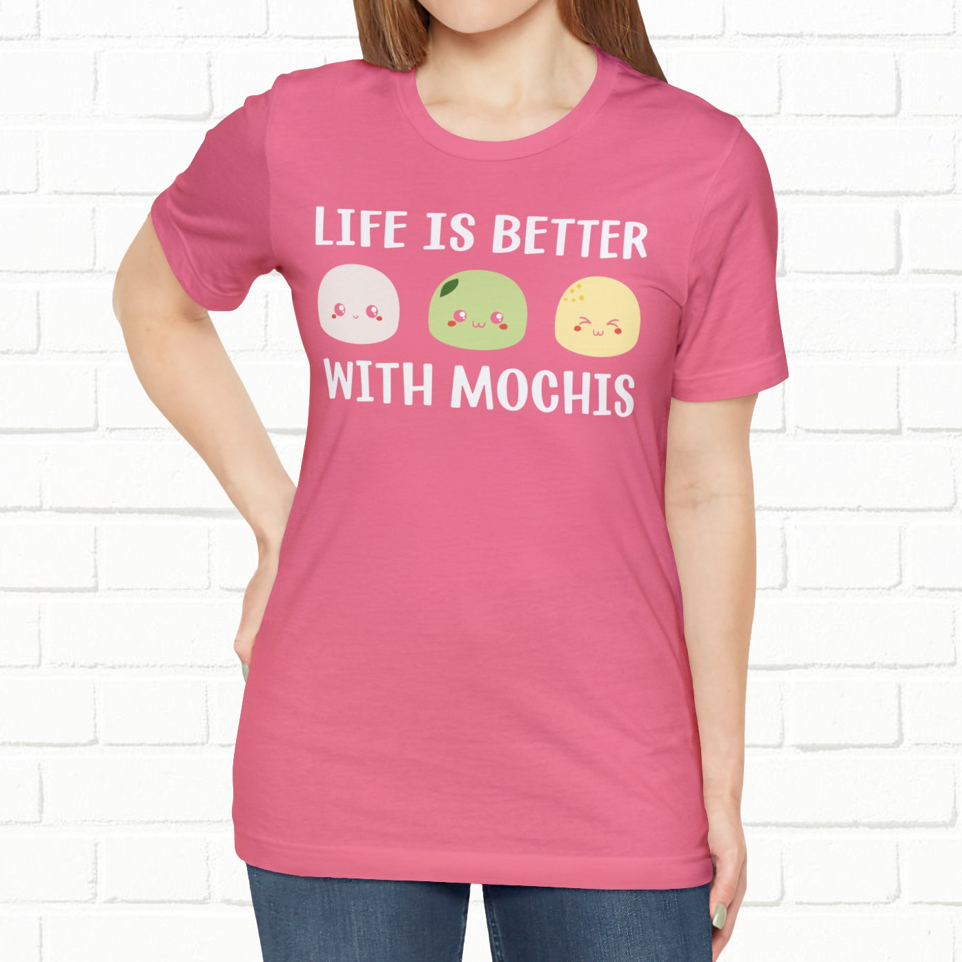 Life Is Better With Mochis Graphic Unisex T-shirt