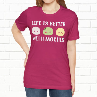 Life Is Better With Mochis Graphic Unisex T-shirt