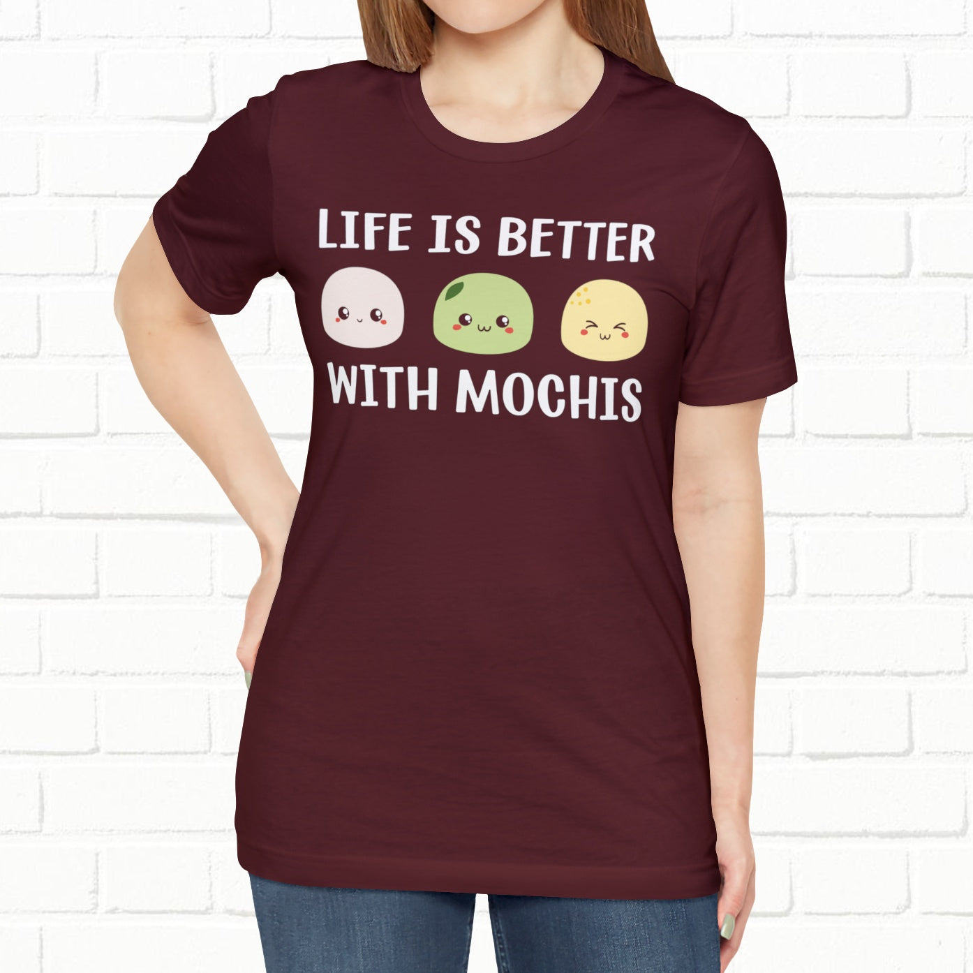 Life Is Better With Mochis Graphic Unisex T-shirt