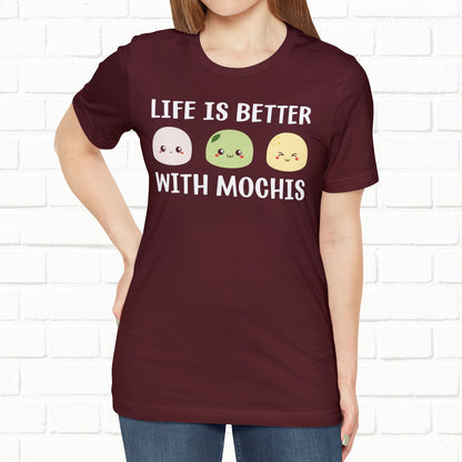 Life Is Better With Mochis Graphic Unisex T-shirt