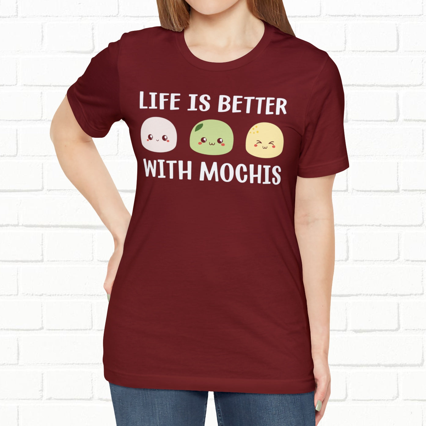 Life Is Better With Mochis Graphic Unisex T-shirt