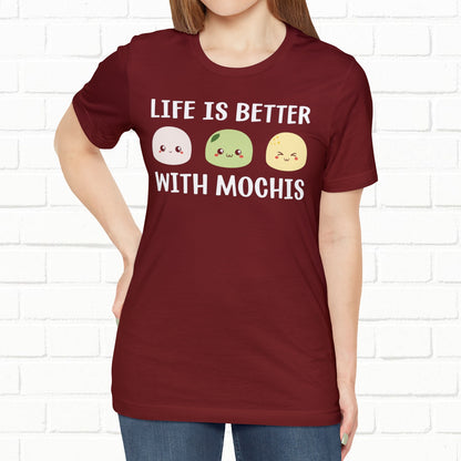 Life Is Better With Mochis Graphic Unisex T-shirt