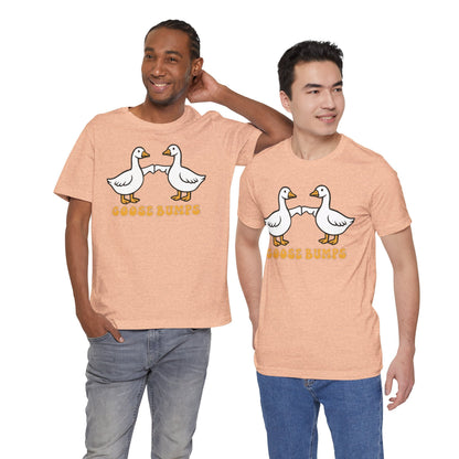 Goosebumps Ducks Geese Fist Pumping Funny Unisex Friendship Good Vibes T-shirt