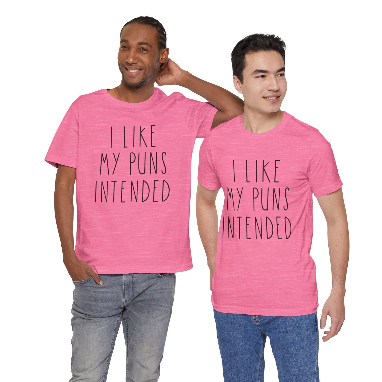 I Like My Puns Intended Funny Unisex T-Shirt