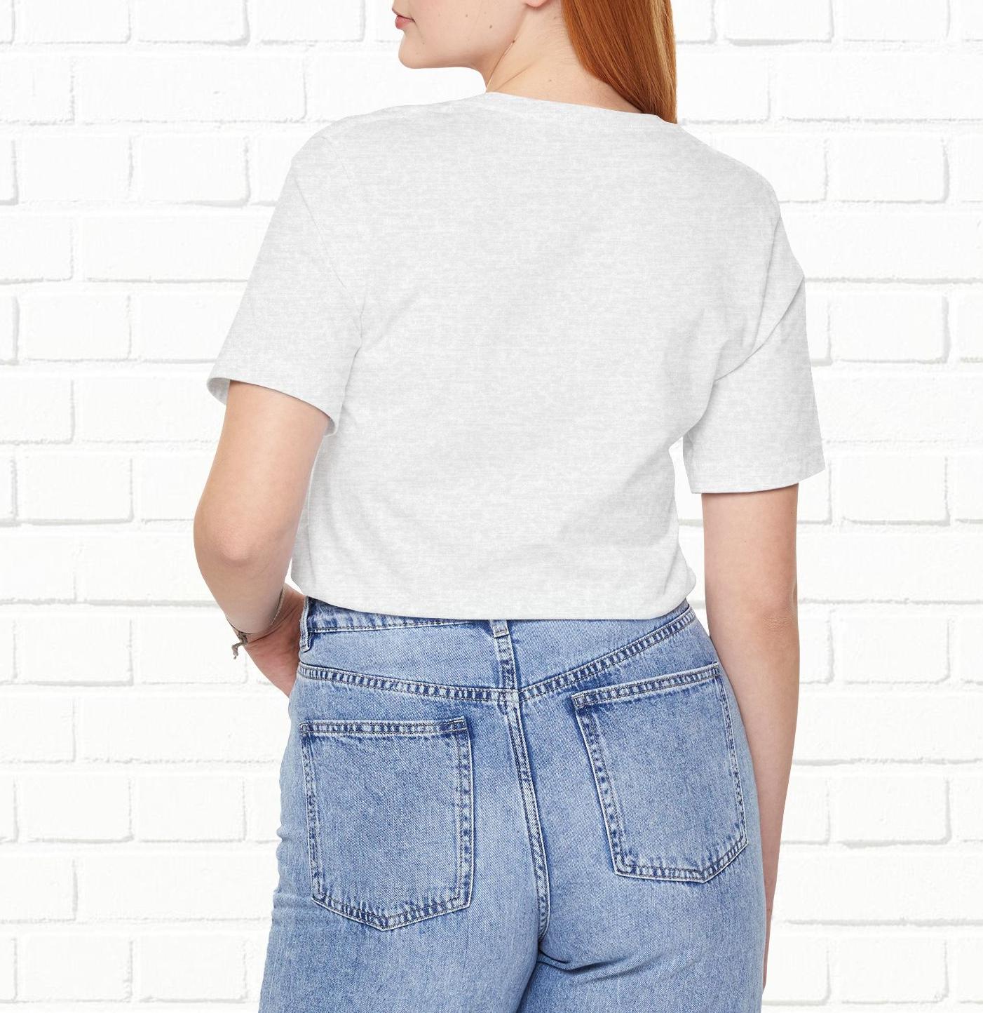 Funny Dog Yoga 'Downward Human' Unisex T-Shirt