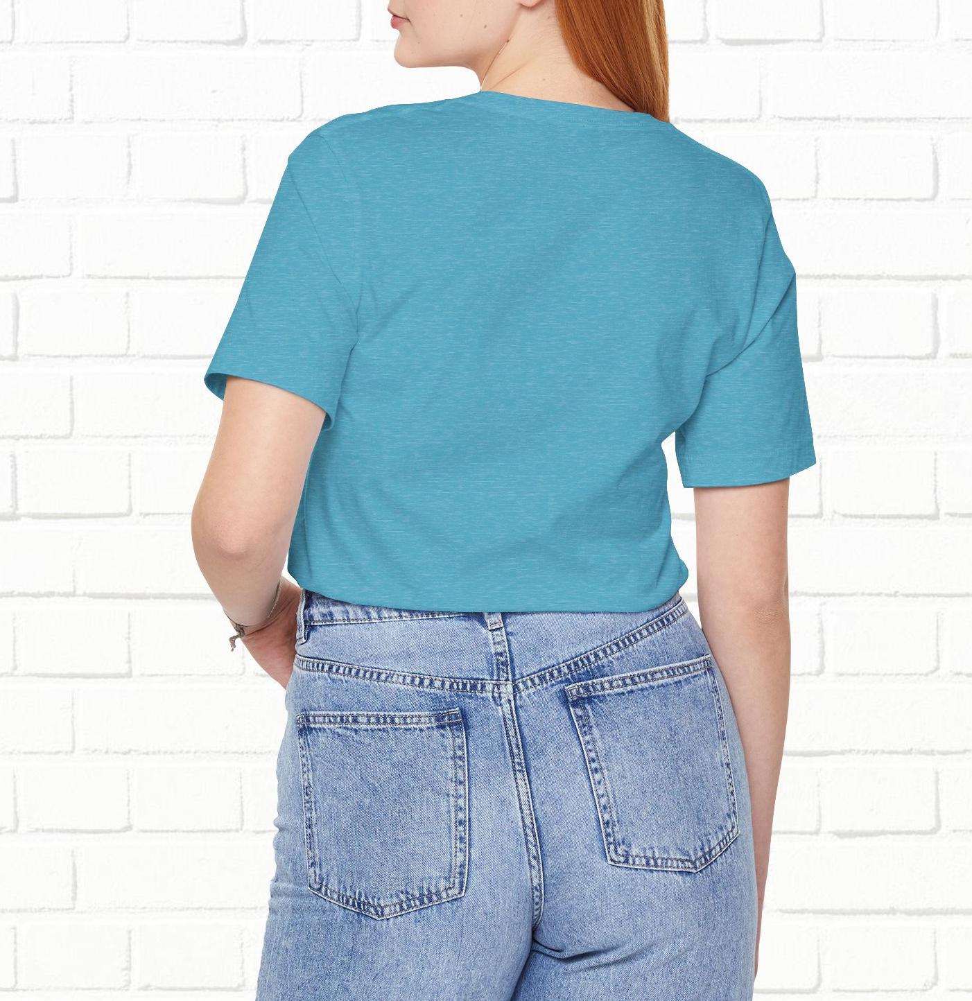 Funny Dog Yoga 'Downward Human' Unisex T-Shirt