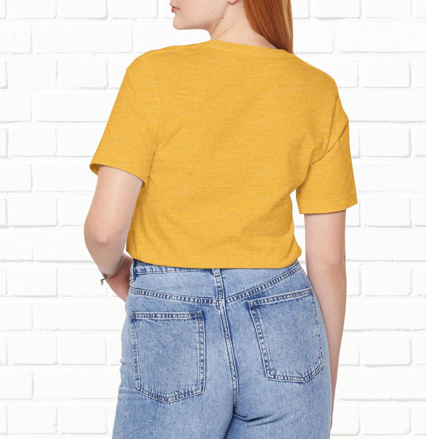 Funny Dog Yoga 'Downward Human' Unisex T-Shirt