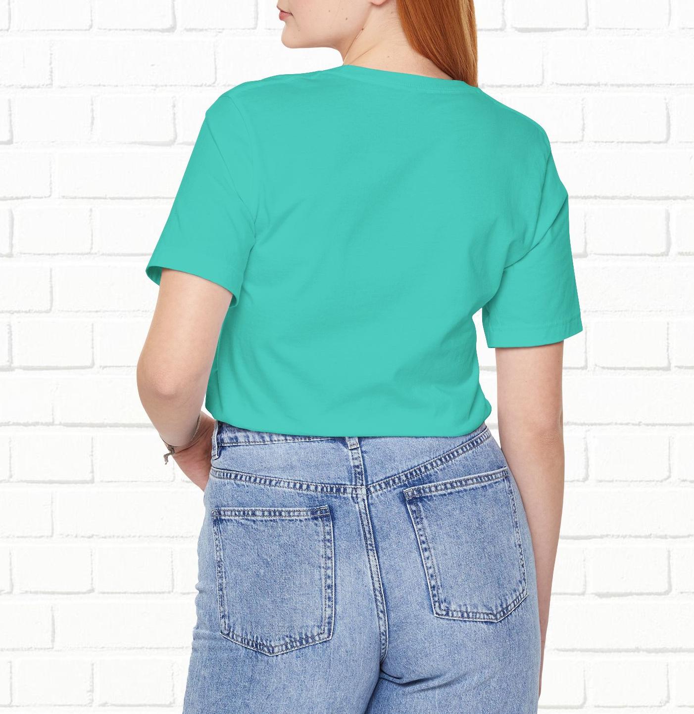 Funny Dog Yoga 'Downward Human' Unisex T-Shirt