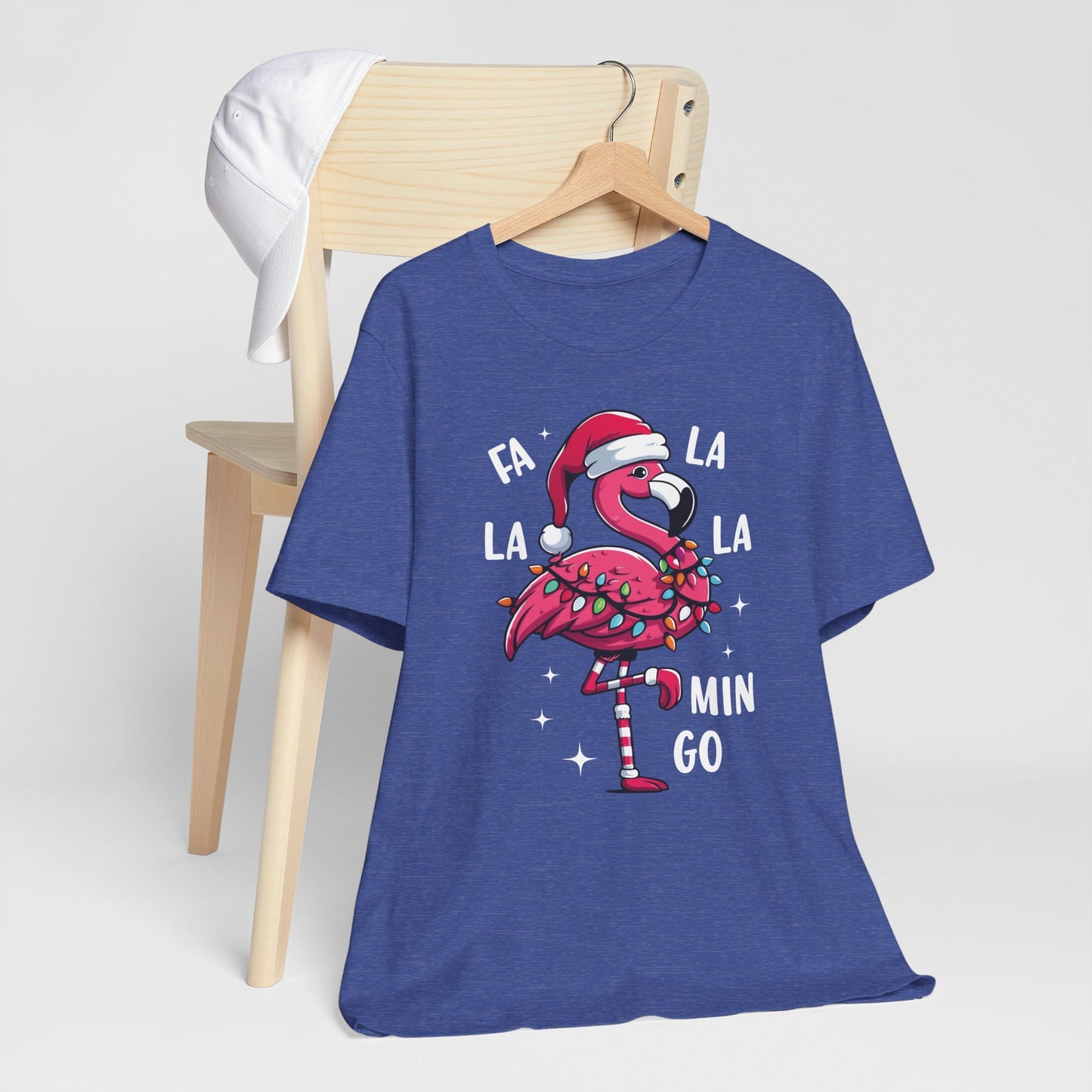 Fa La La-Mingo Funny Flamingo Unisex Christmas T-Shirt