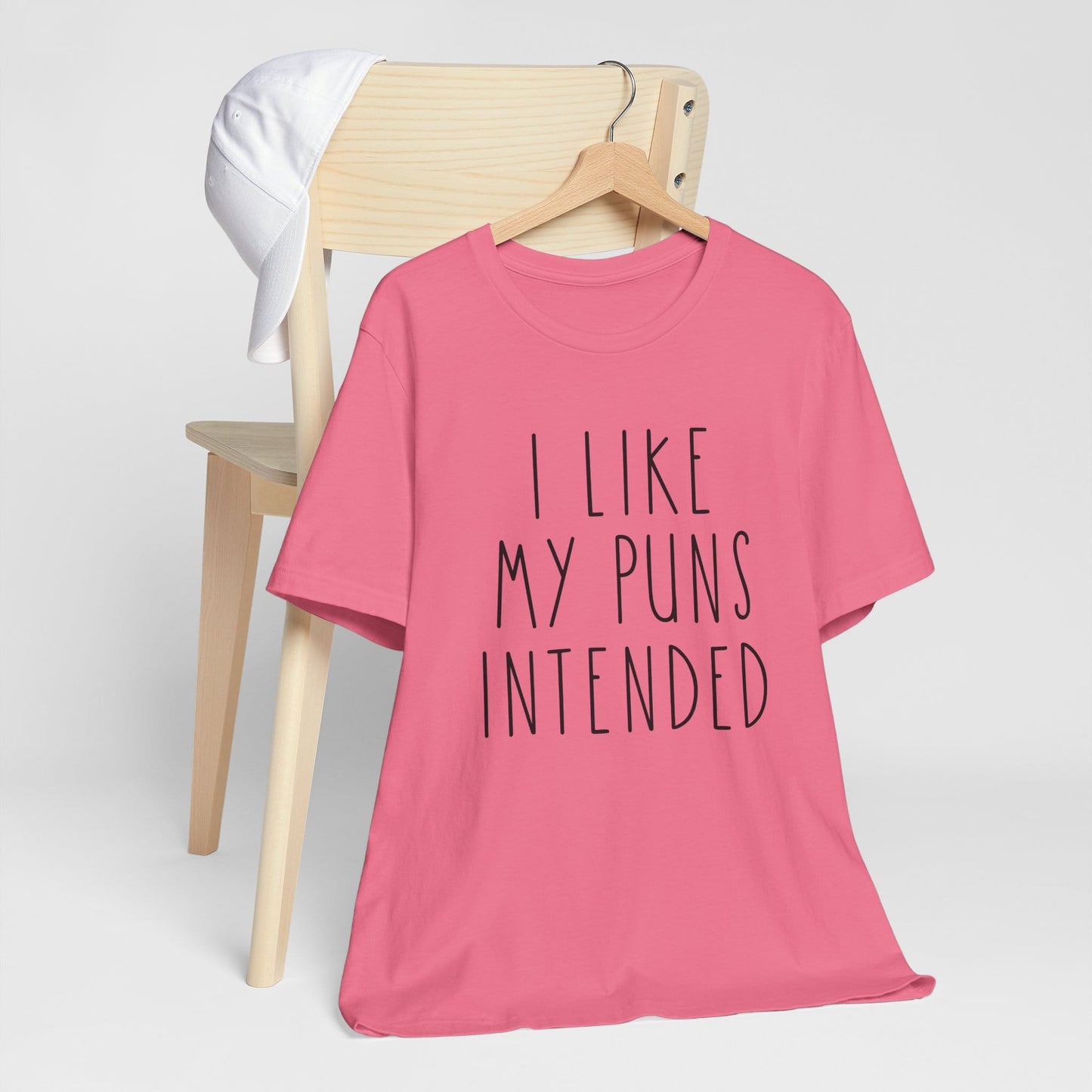 I Like My Puns Intended Funny Unisex T-Shirt