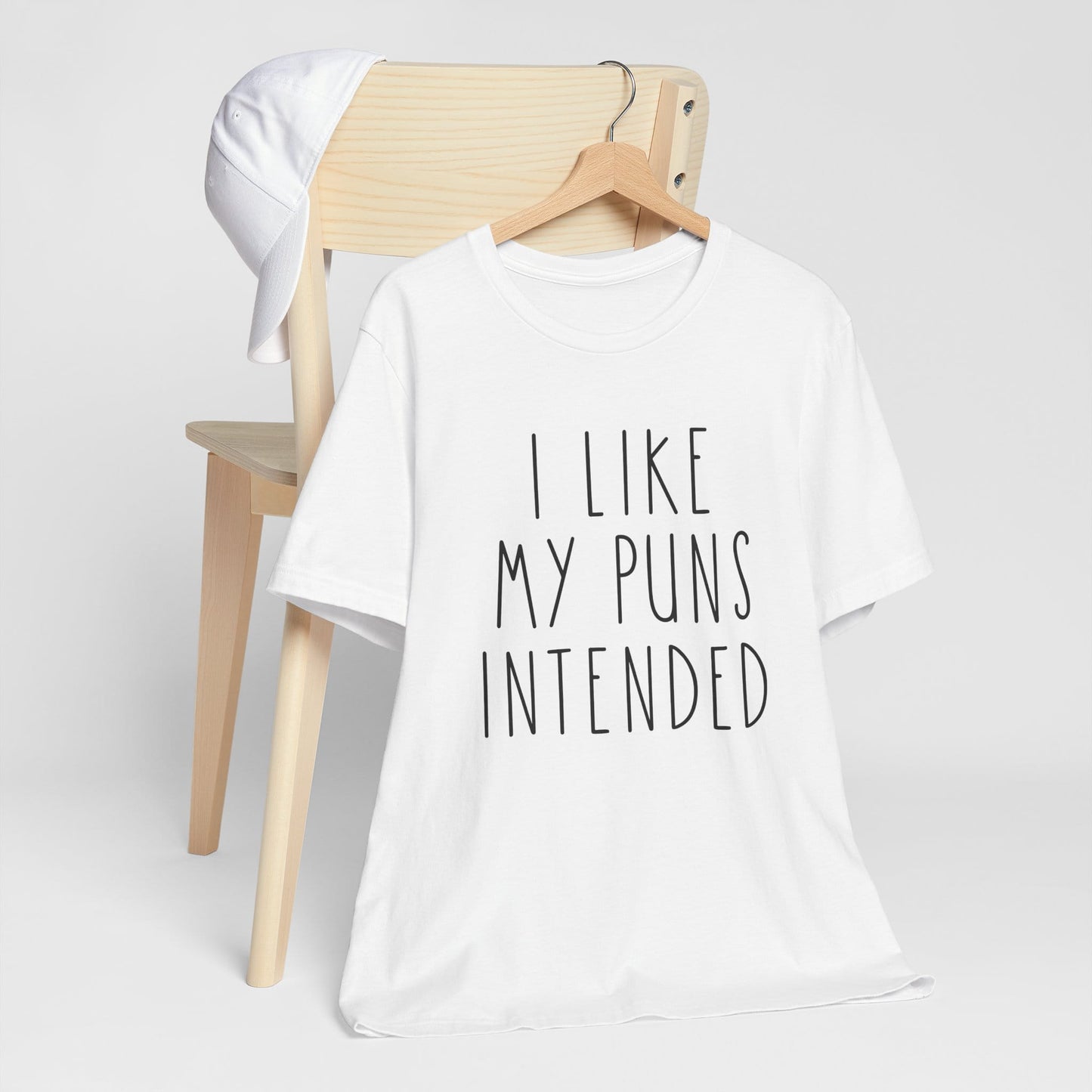 I Like My Puns Intended Funny Unisex T-Shirt