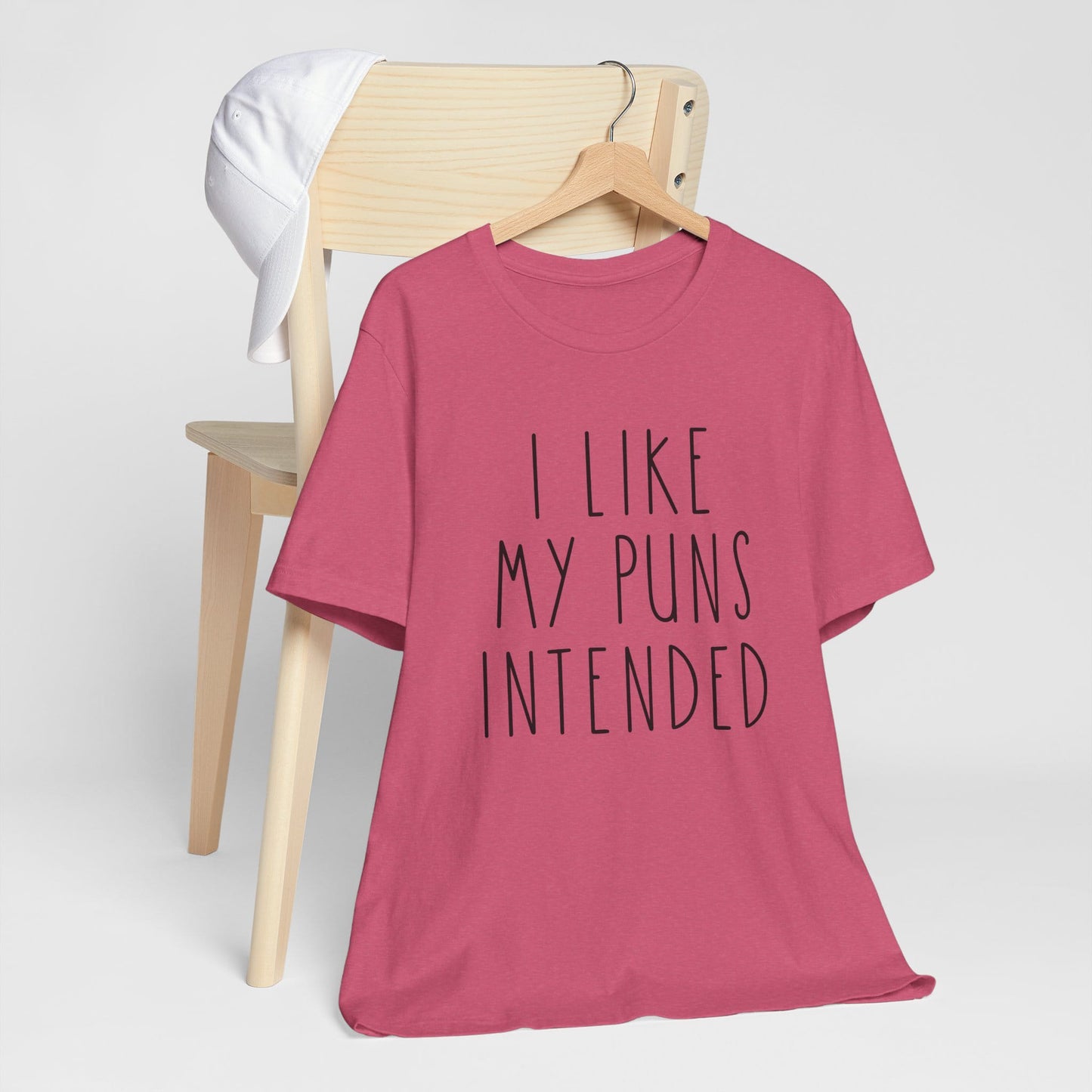 I Like My Puns Intended Funny Unisex T-Shirt