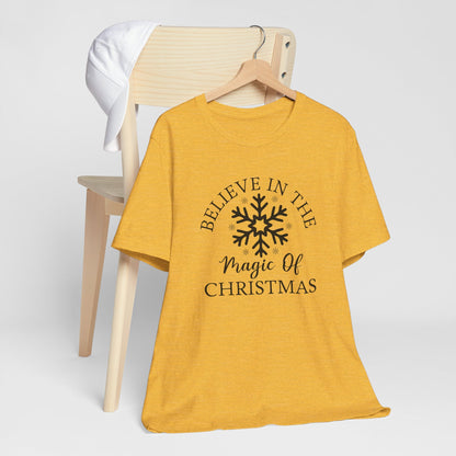 Believe In The Magic Christmas Unisex T-Shirt