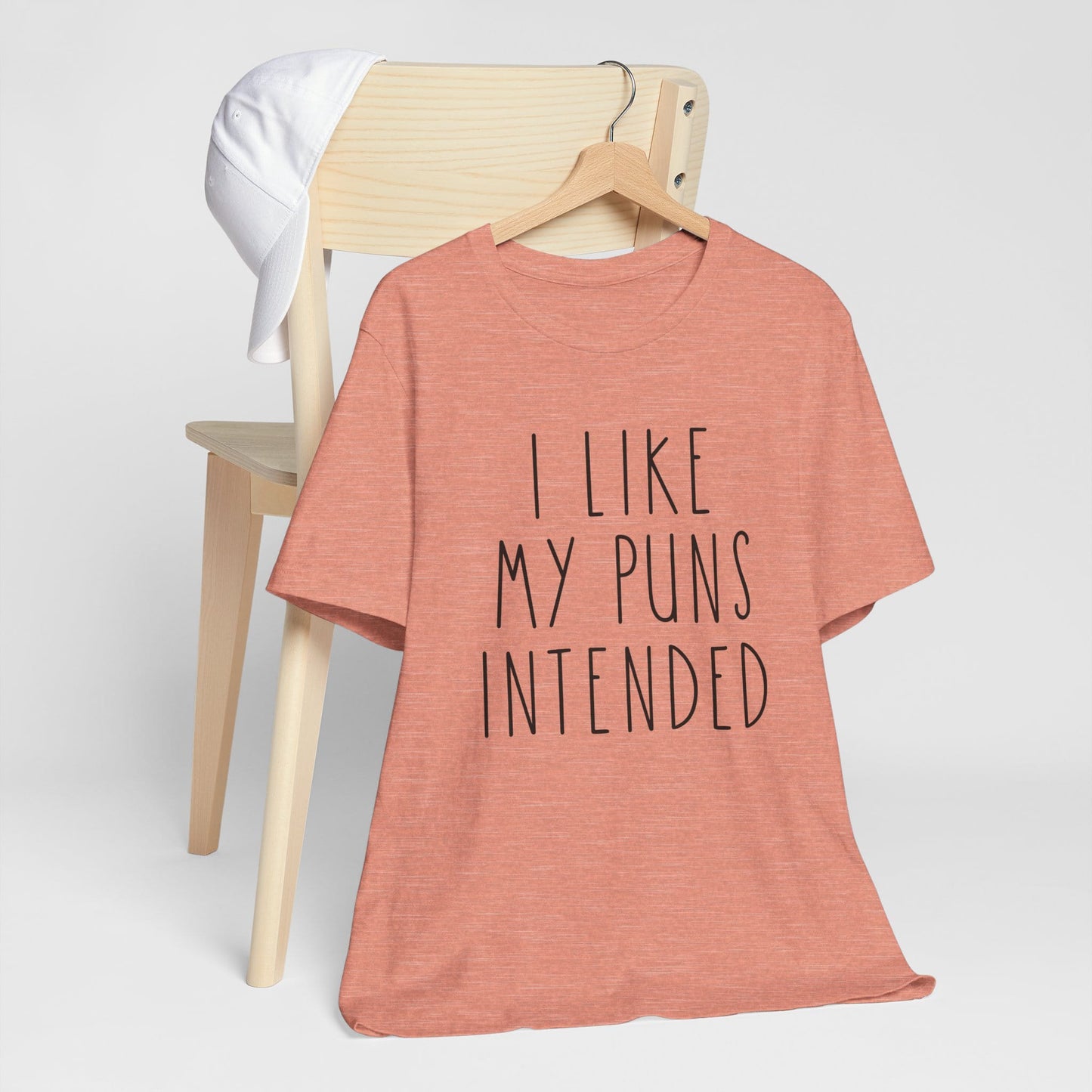 I Like My Puns Intended Funny Unisex T-Shirt