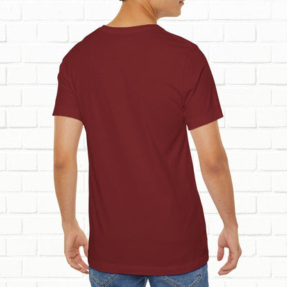 Christmas Tree Cats In Red Pickup Truck Funny Unisex T-Shirt