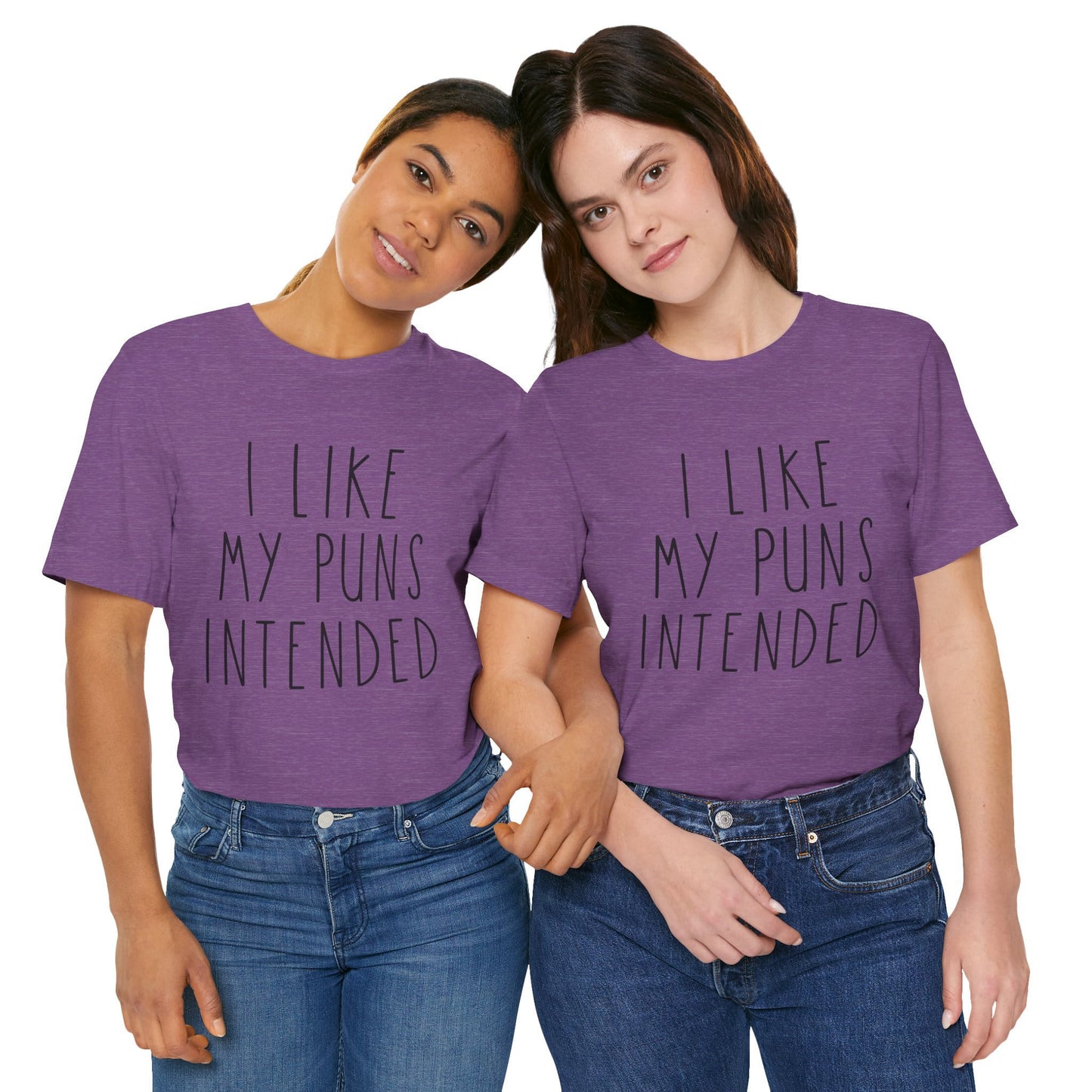 I Like My Puns Intended Funny Unisex T-Shirt