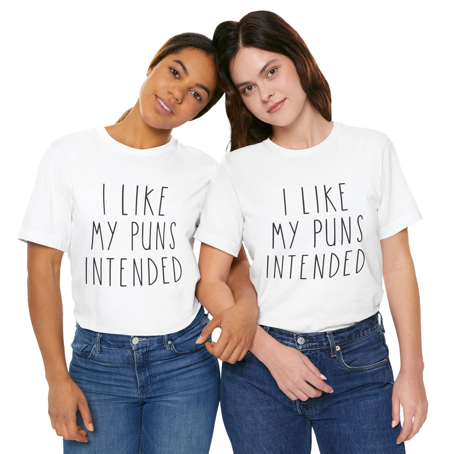 I Like My Puns Intended Funny Unisex T-Shirt