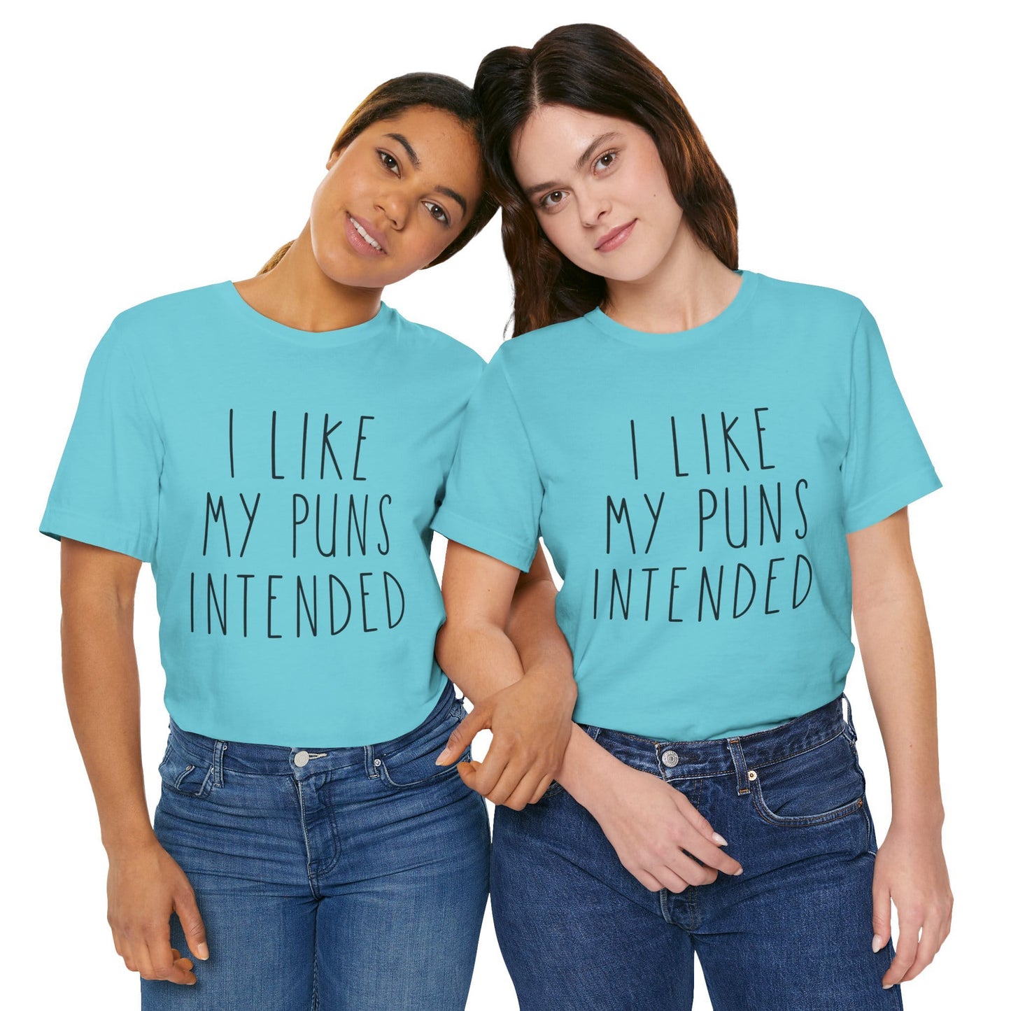 I Like My Puns Intended Funny Unisex T-Shirt