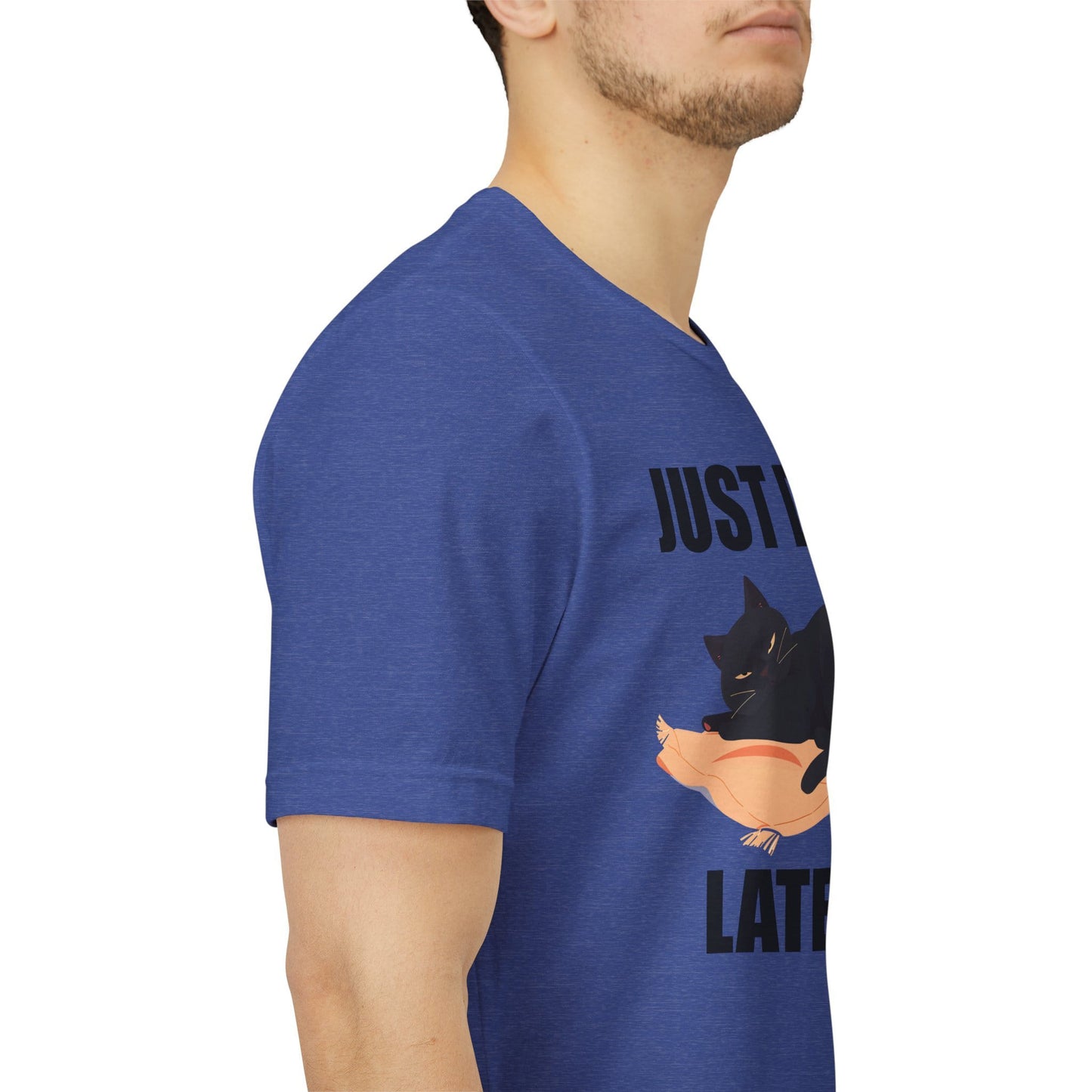 Just Do It Later Funny Cat Unisex T-Shirt