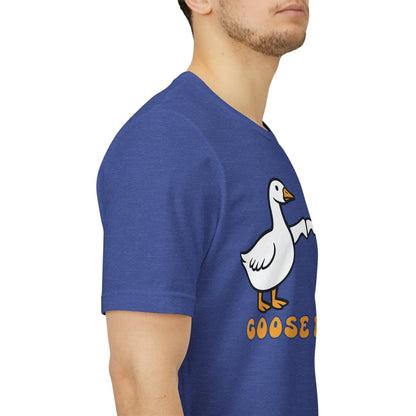 Goosebumps Ducks Geese Fist Pumping Funny Unisex Friendship Good Vibes T-shirt