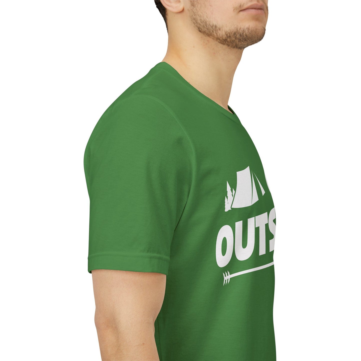 Go Outside Outdoors Hiking Camping Funny Unisex T-Shirt